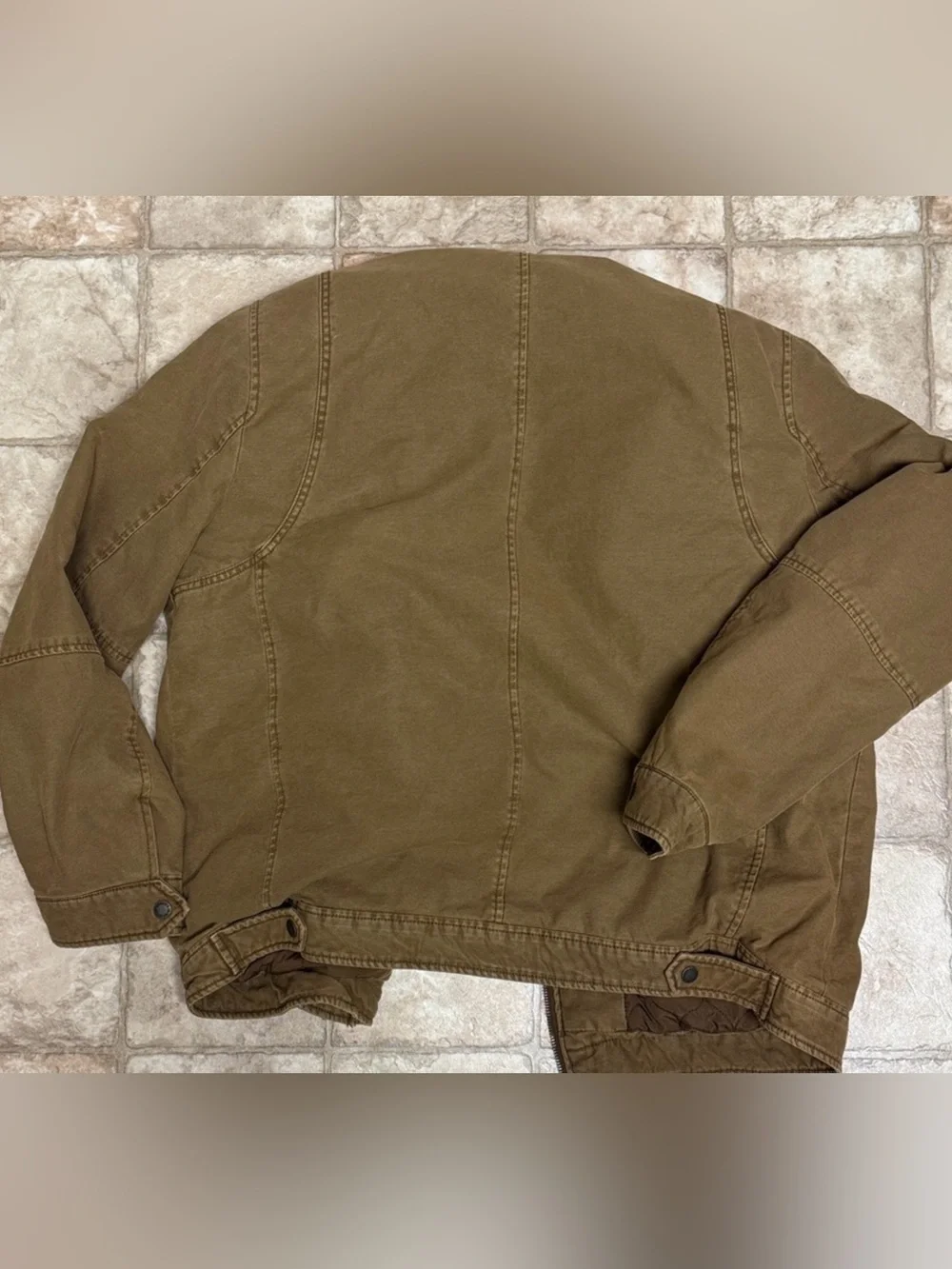 Levi’s Canvas Military Field Jacket XL | Quilted Insulated Workwear Utility Coat